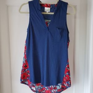 Anthropologie Porridge floral tank top, sz small